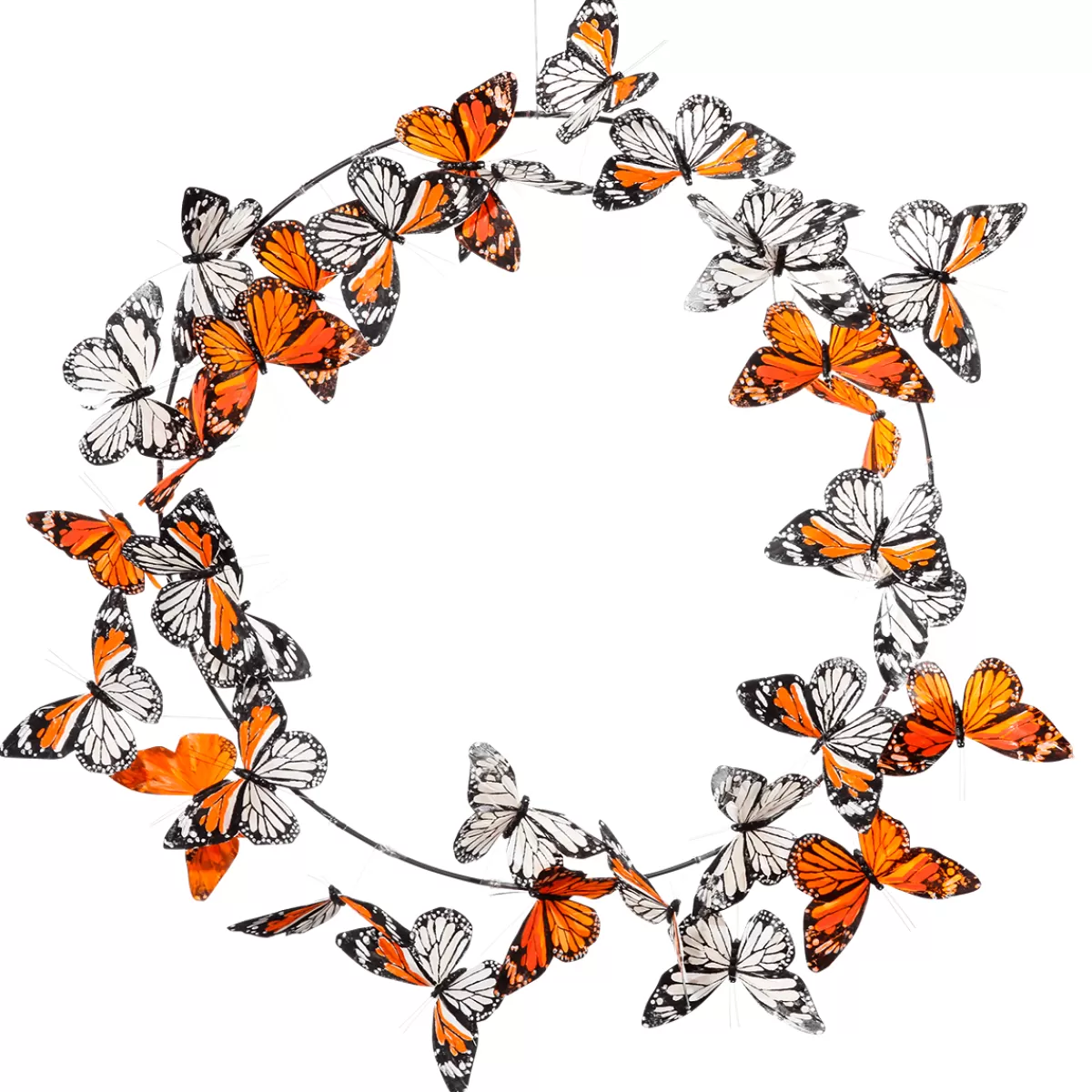 DecoWoerner Anneau Déco En Métal, Entre 58 Et 60 Cm Ø