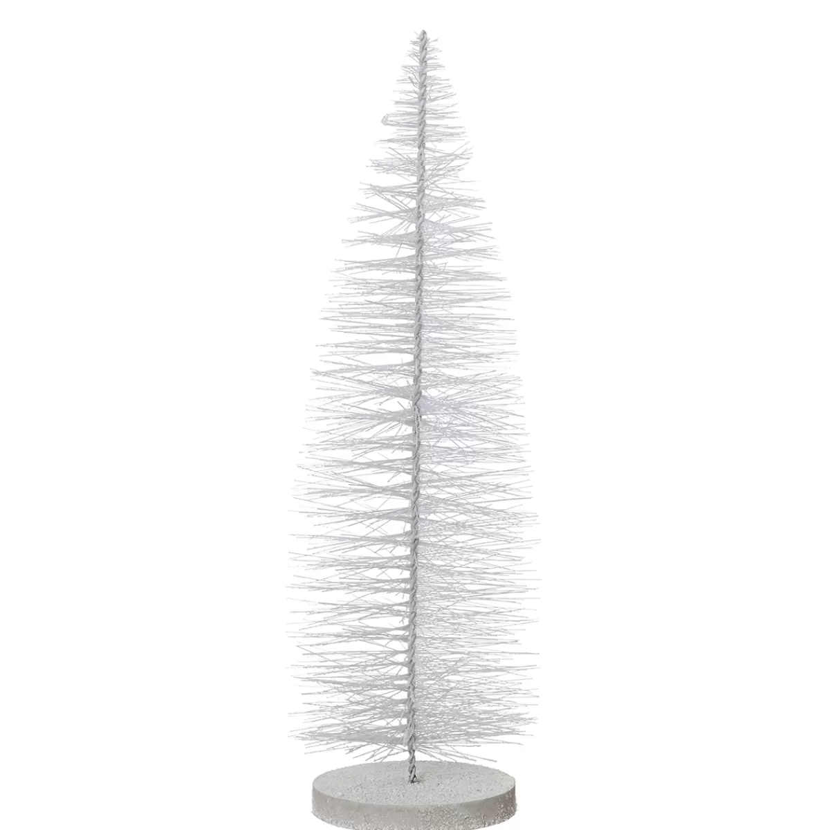 DecoWoerner Arbre à Brosses Décoratif Blanc