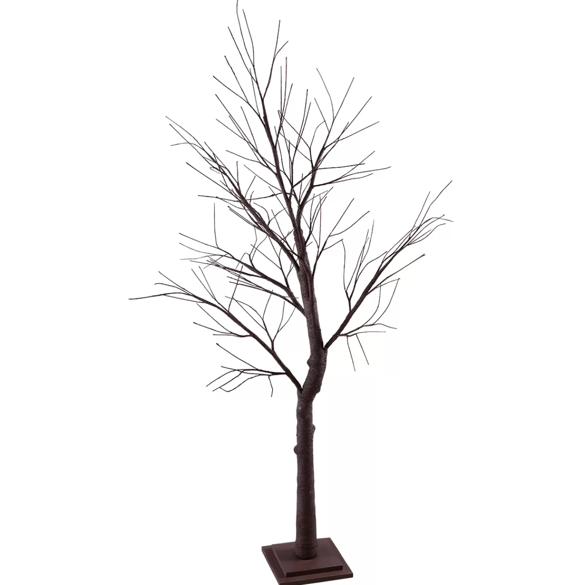 DecoWoerner Arbre Artificiel Sans Feuilles Brun, Haut. 160 Cm