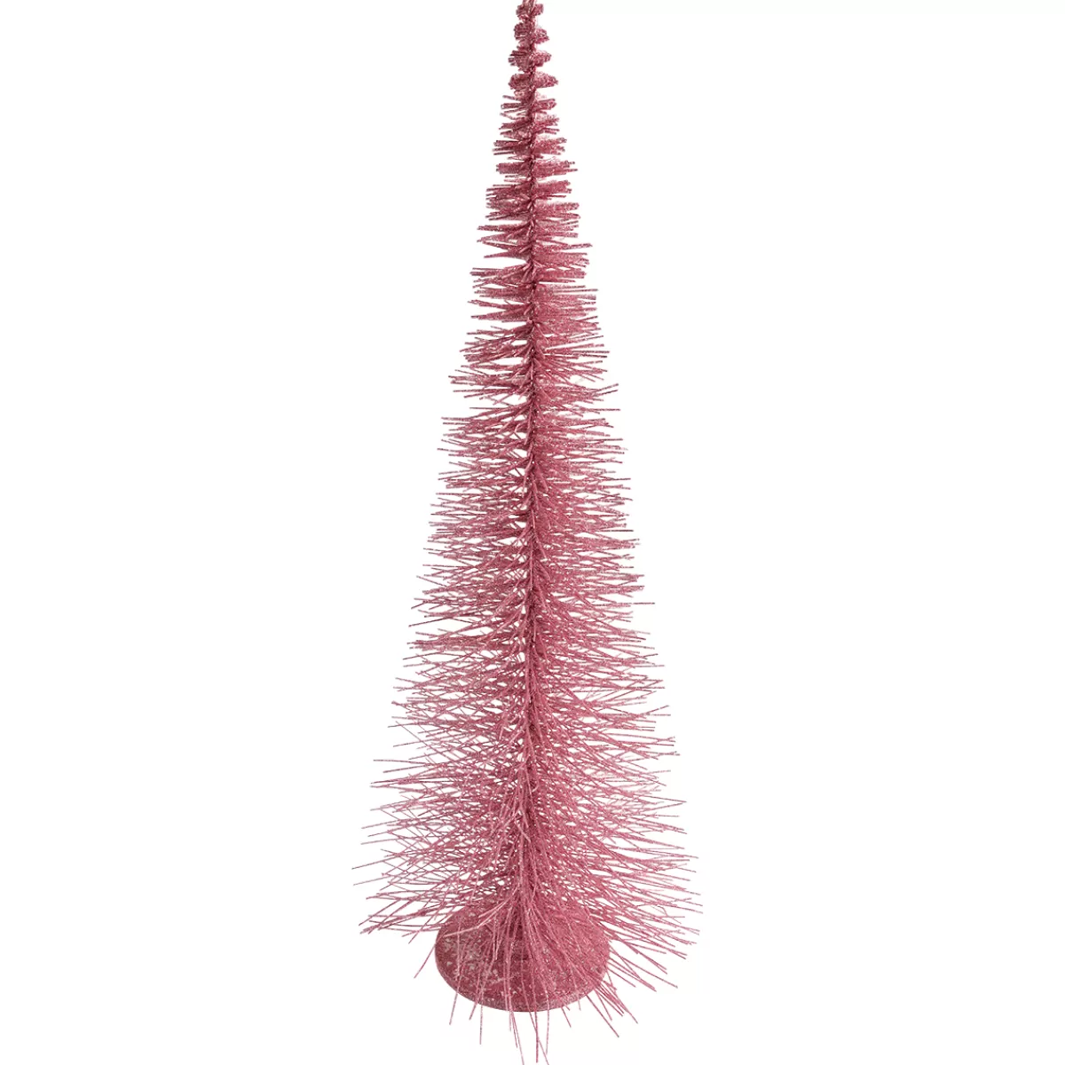 DecoWoerner Arbre Brosse Rosé, 120 Cm