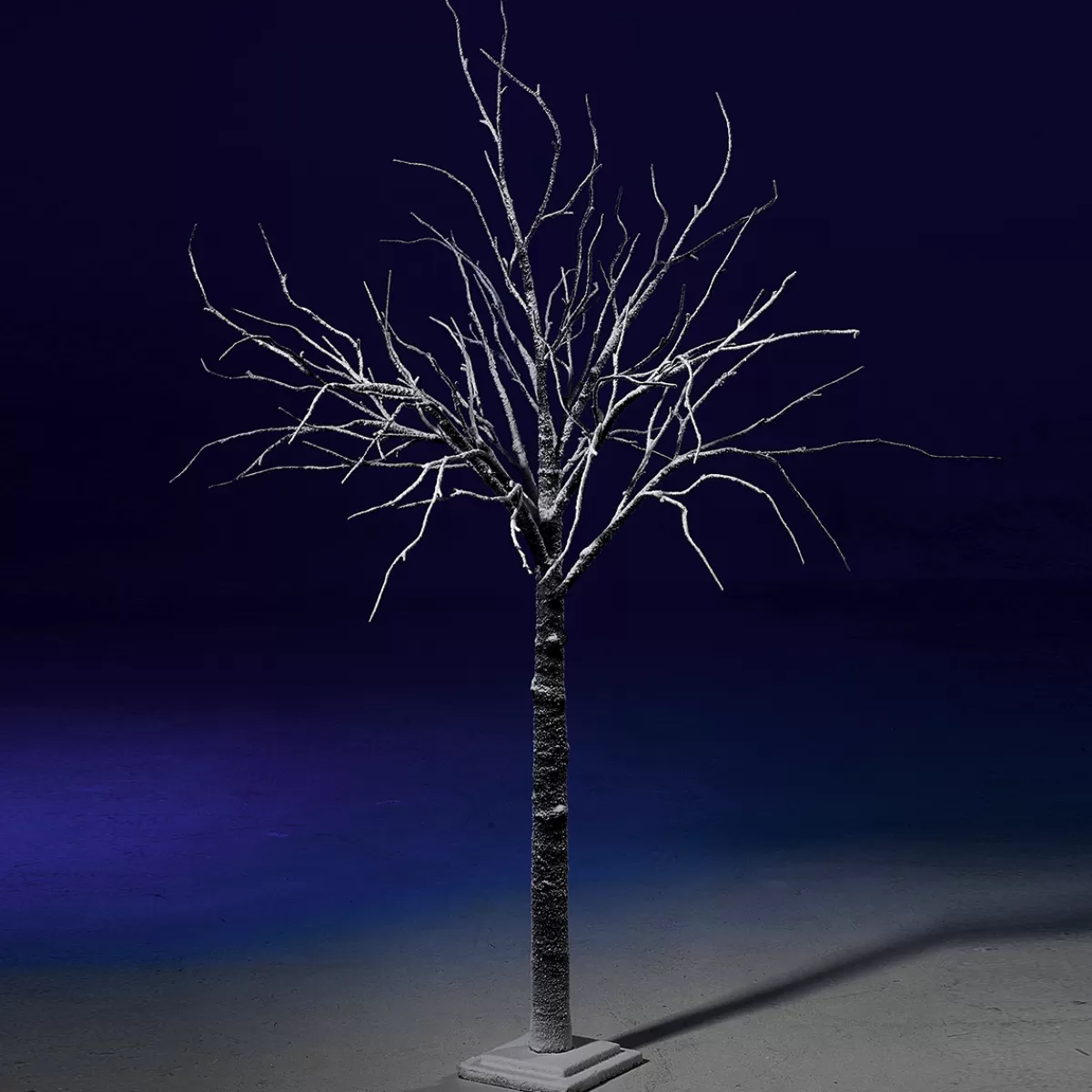 DecoWoerner Arbre Déco Enneigé 160 Cm