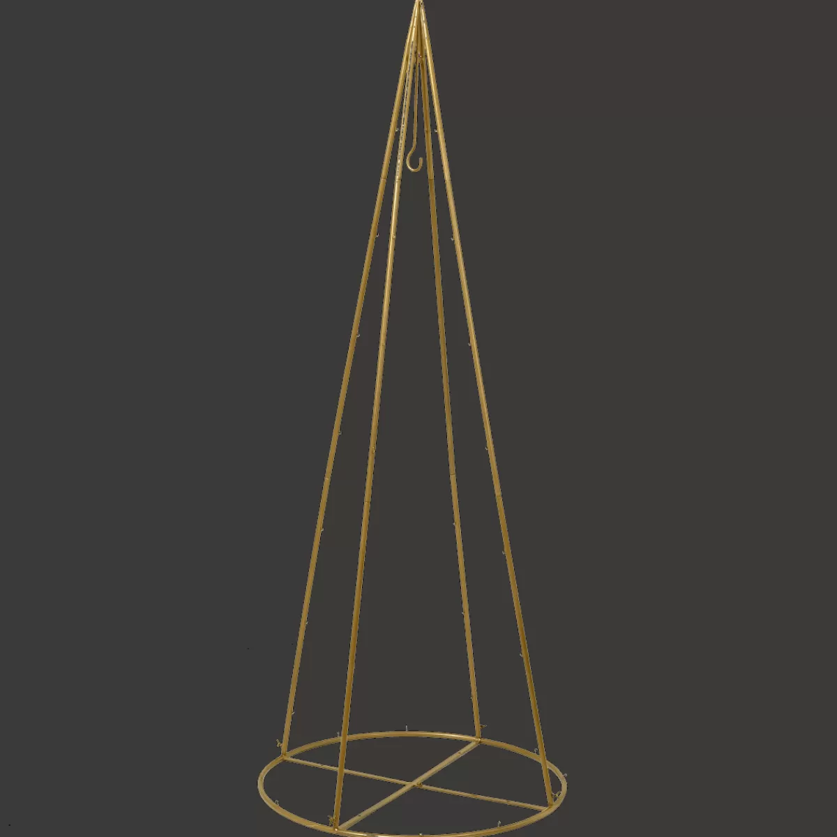 DecoWoerner Arbre Décatif En Métal, Dé 180 X 72 Cm