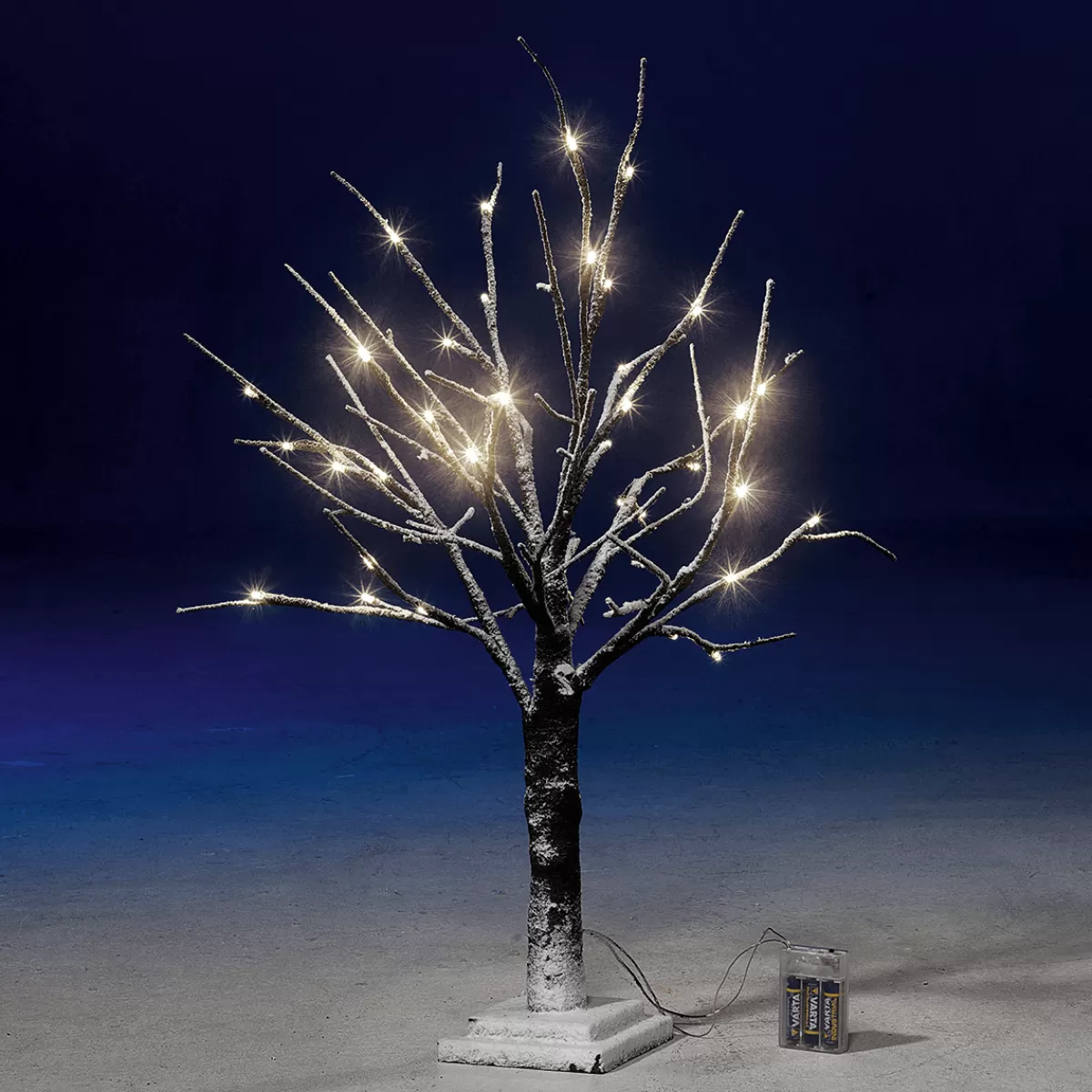 DecoWoerner Arbre De Lumières LED Sur Pile 70 Cm