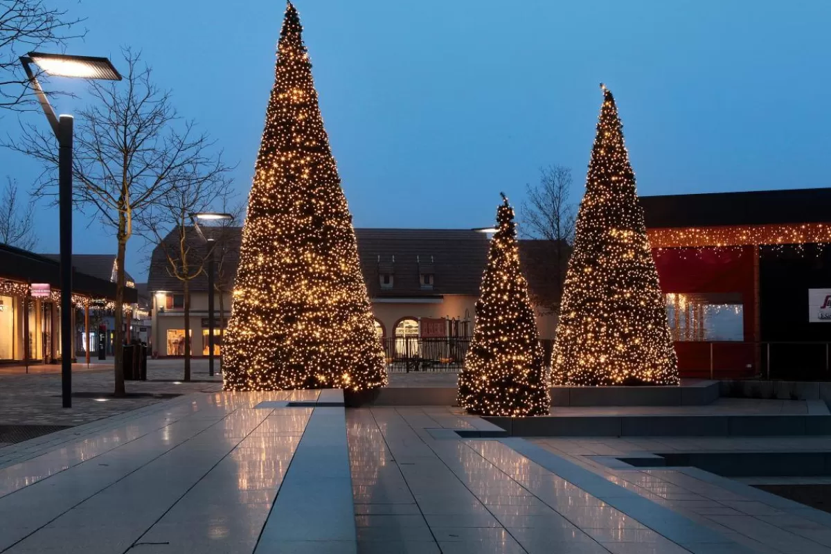 DecoWoerner Arbre Géant Sans Illumination, Haut. 370 Cm