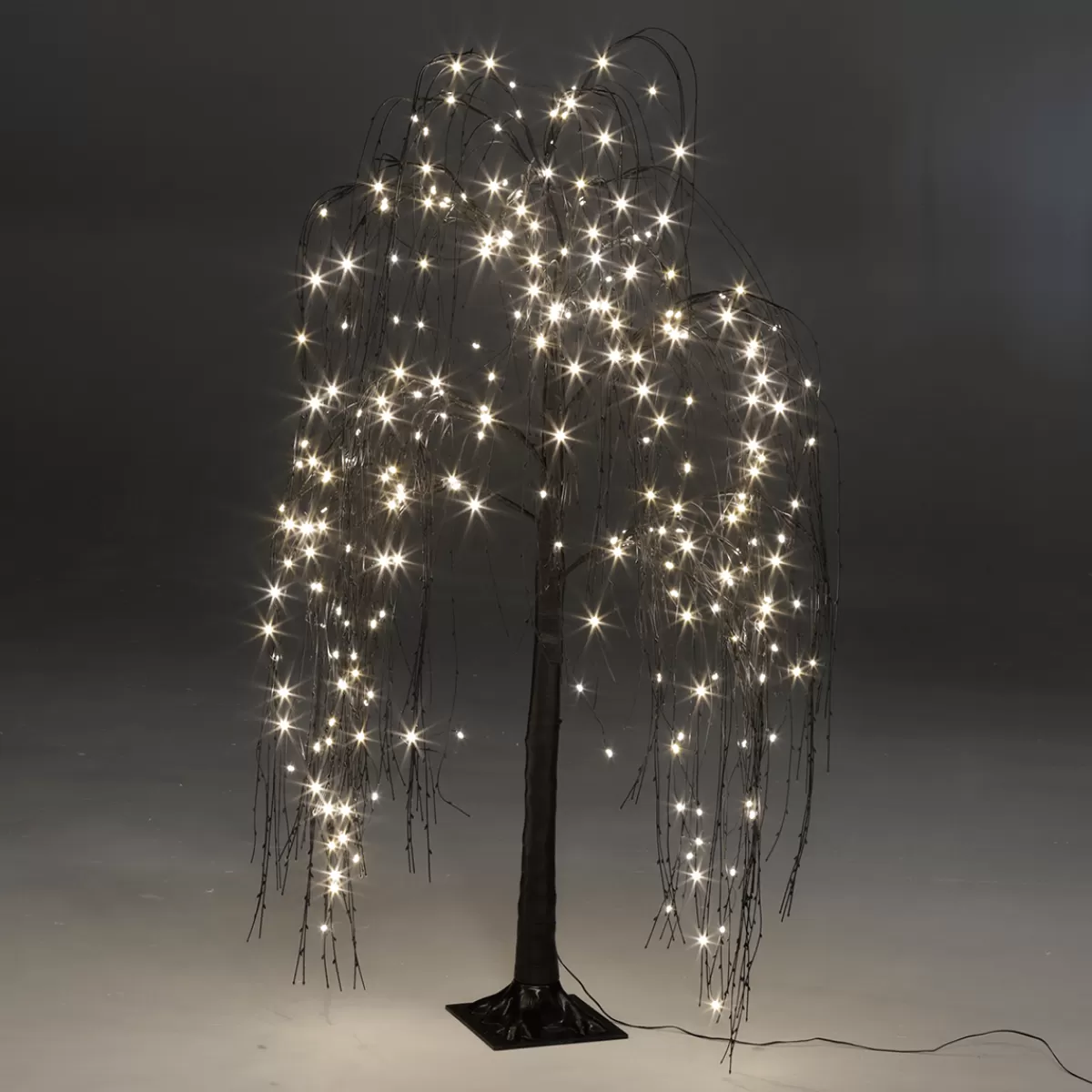 DecoWoerner Arbre Lumineux LED "Saule" 150 Cm