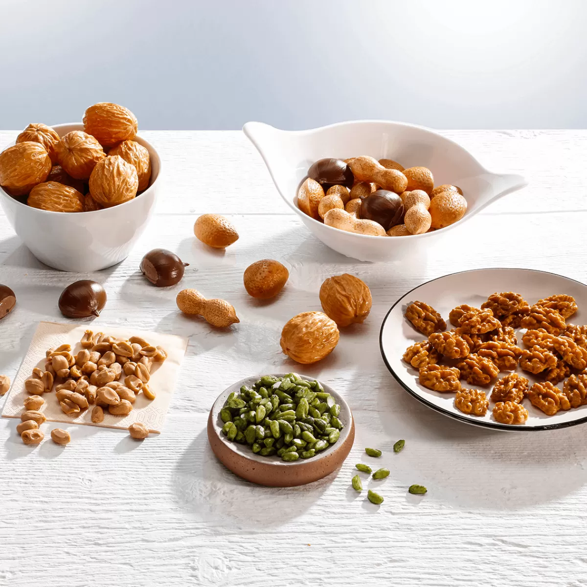 DecoWoerner Assortiment De Noix Mélangées - Faux Aliments Sachet De 200 G