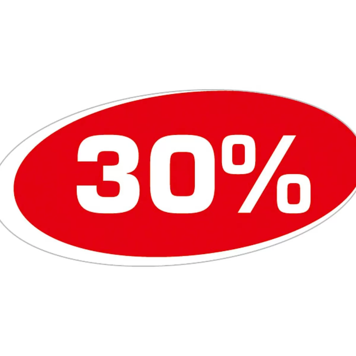 DecoWoerner Autocollant "30 %"