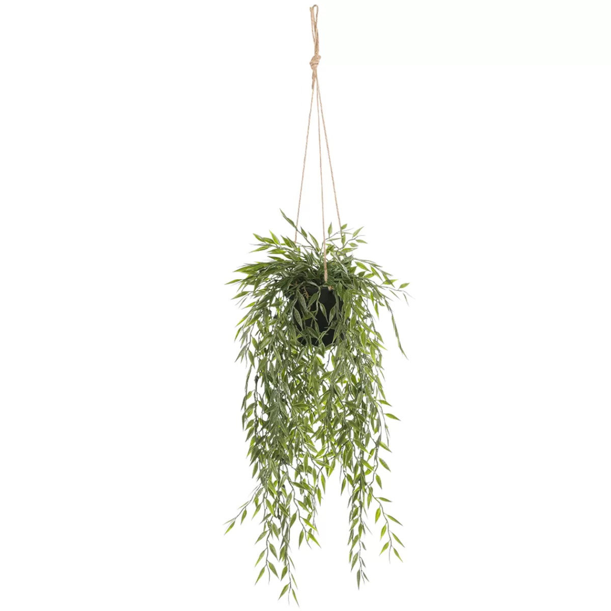 DecoWoerner Bambou Suspendu Plante Artificielle 20 X 50 Cm