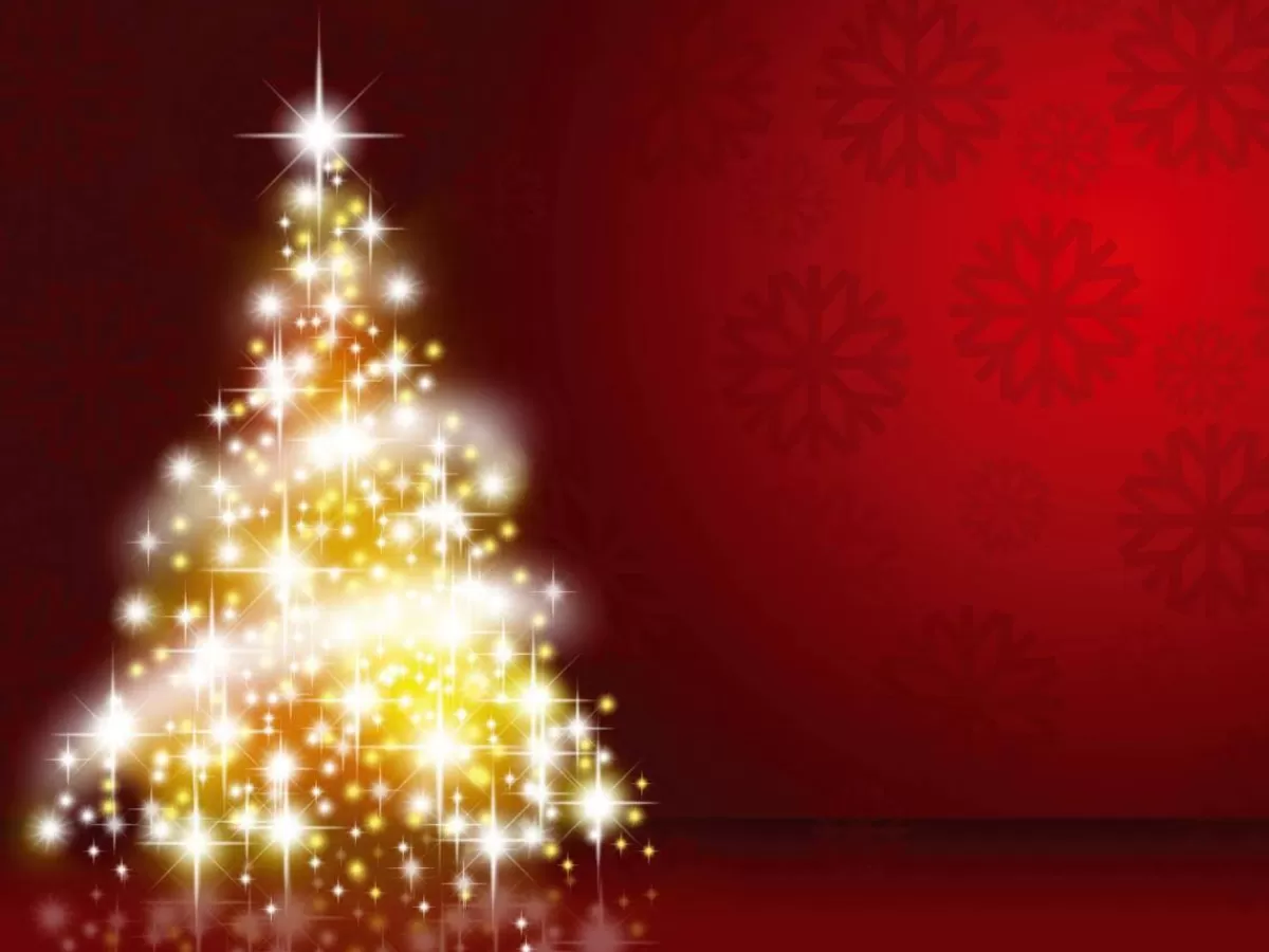 DecoWoerner Bannière XXL "Sapin De Noël" En Bâche De Camion Difficilement Inflammable 250 X 330 Cm