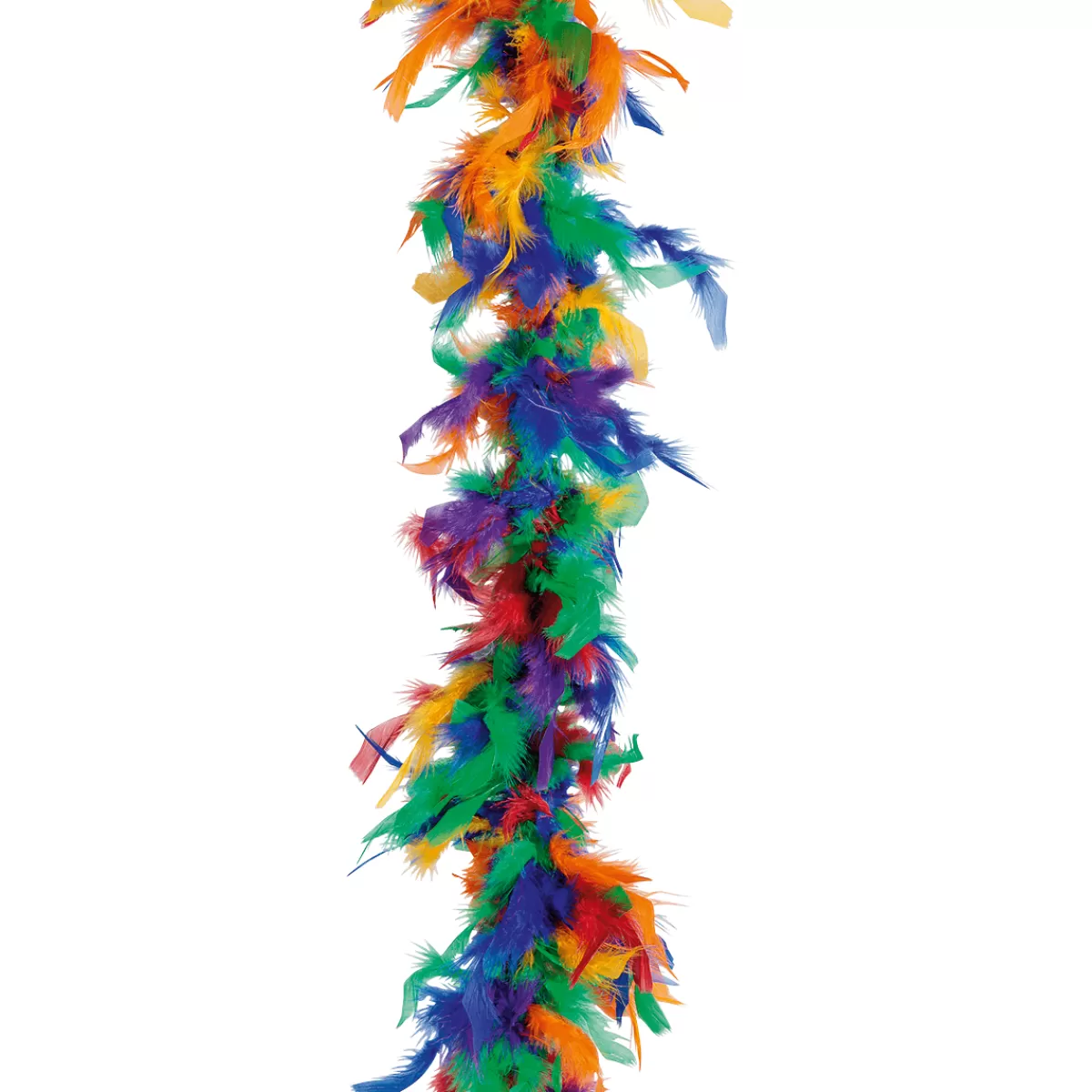 DecoWoerner Boa En Plumes, Coloré, 180 Cm
