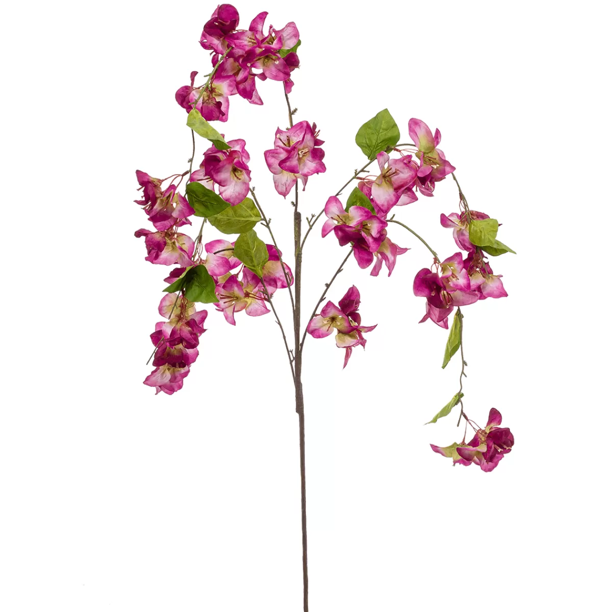 DecoWoerner Bougainvillée Branche Artificielle 120 Cm