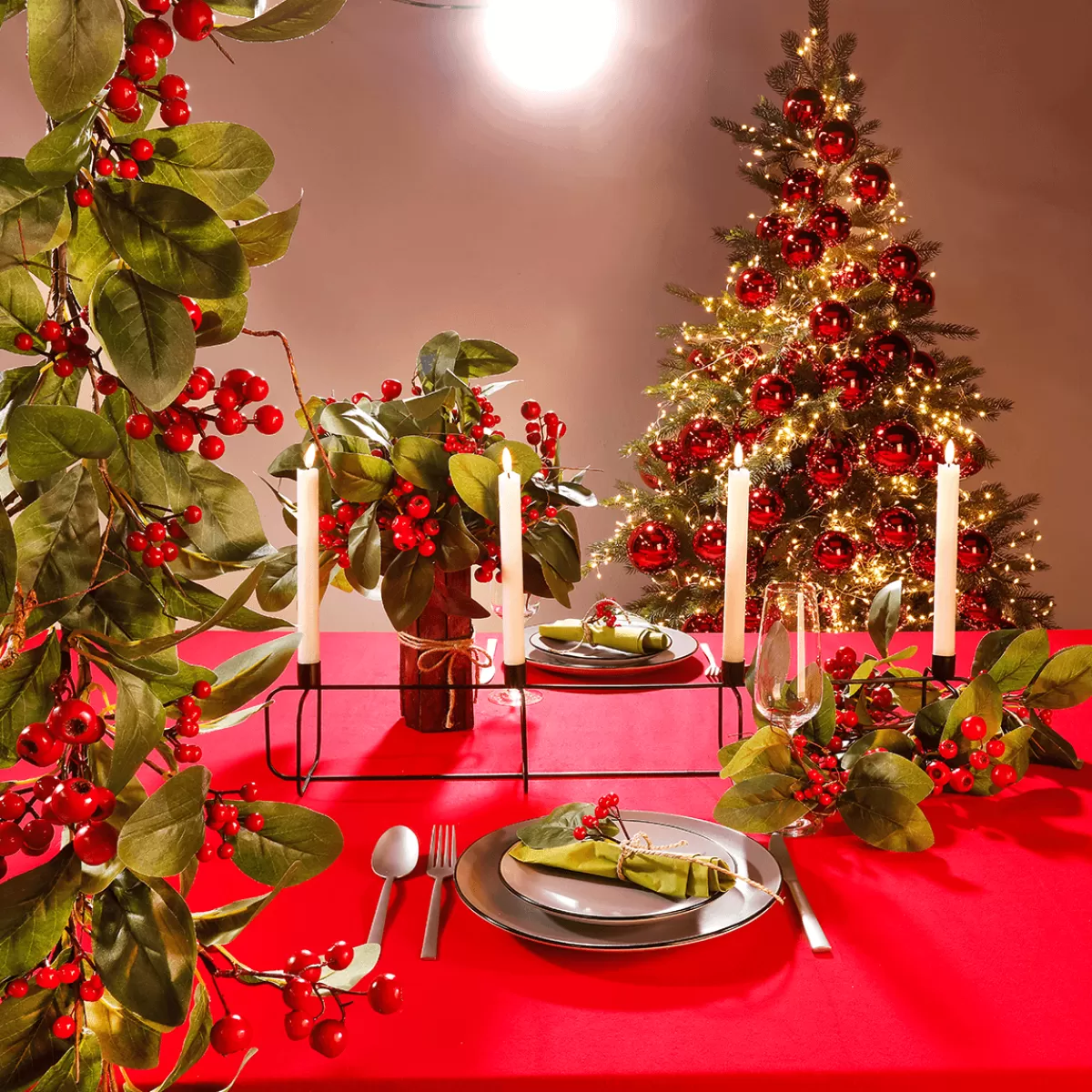 DecoWoerner Bougies Pilier En Cire LED 24 Cm, Lot De 2