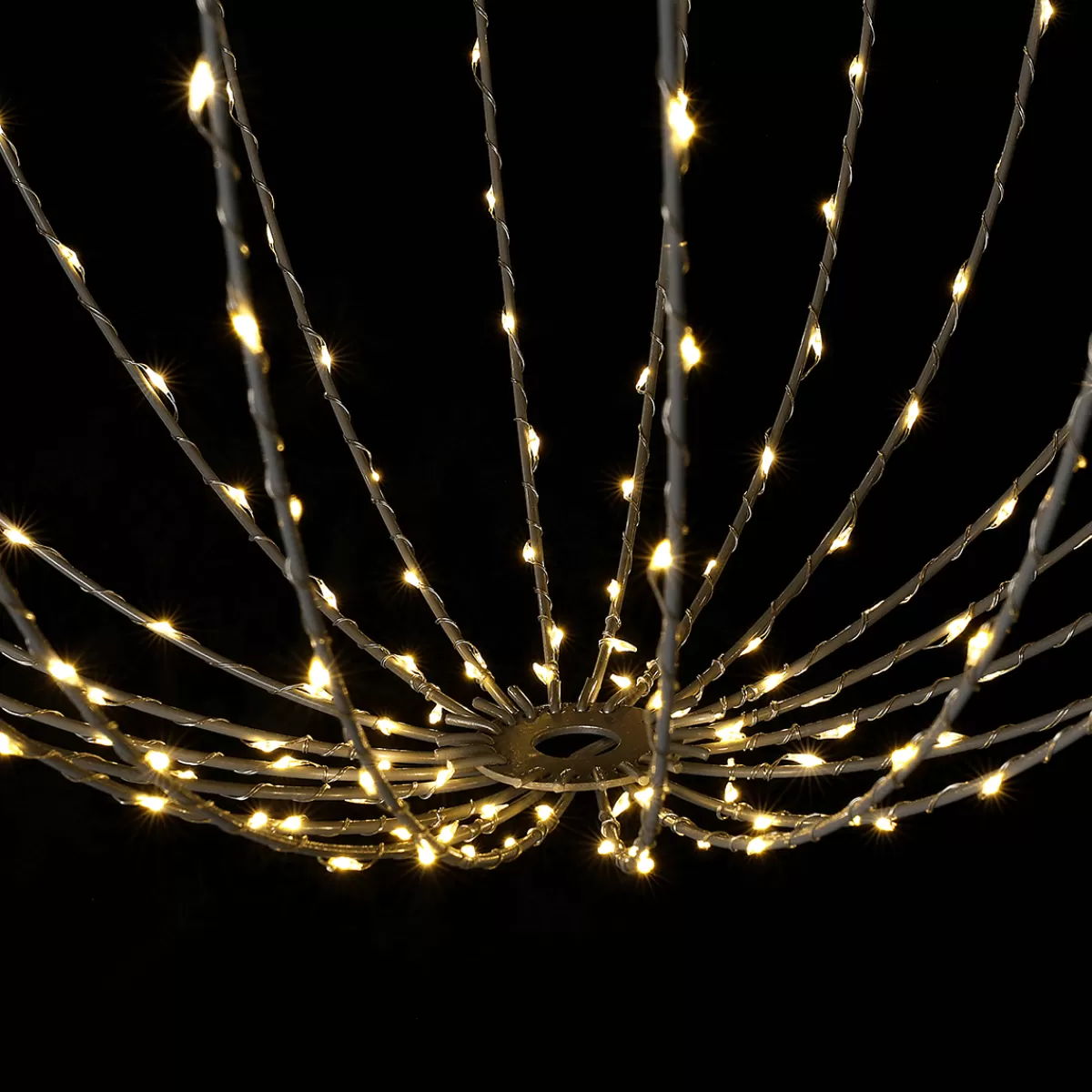 DecoWoerner Boule Lumineuse à LED Pour L'ext., LED Chaude - Blanc, Ø 50 Cm