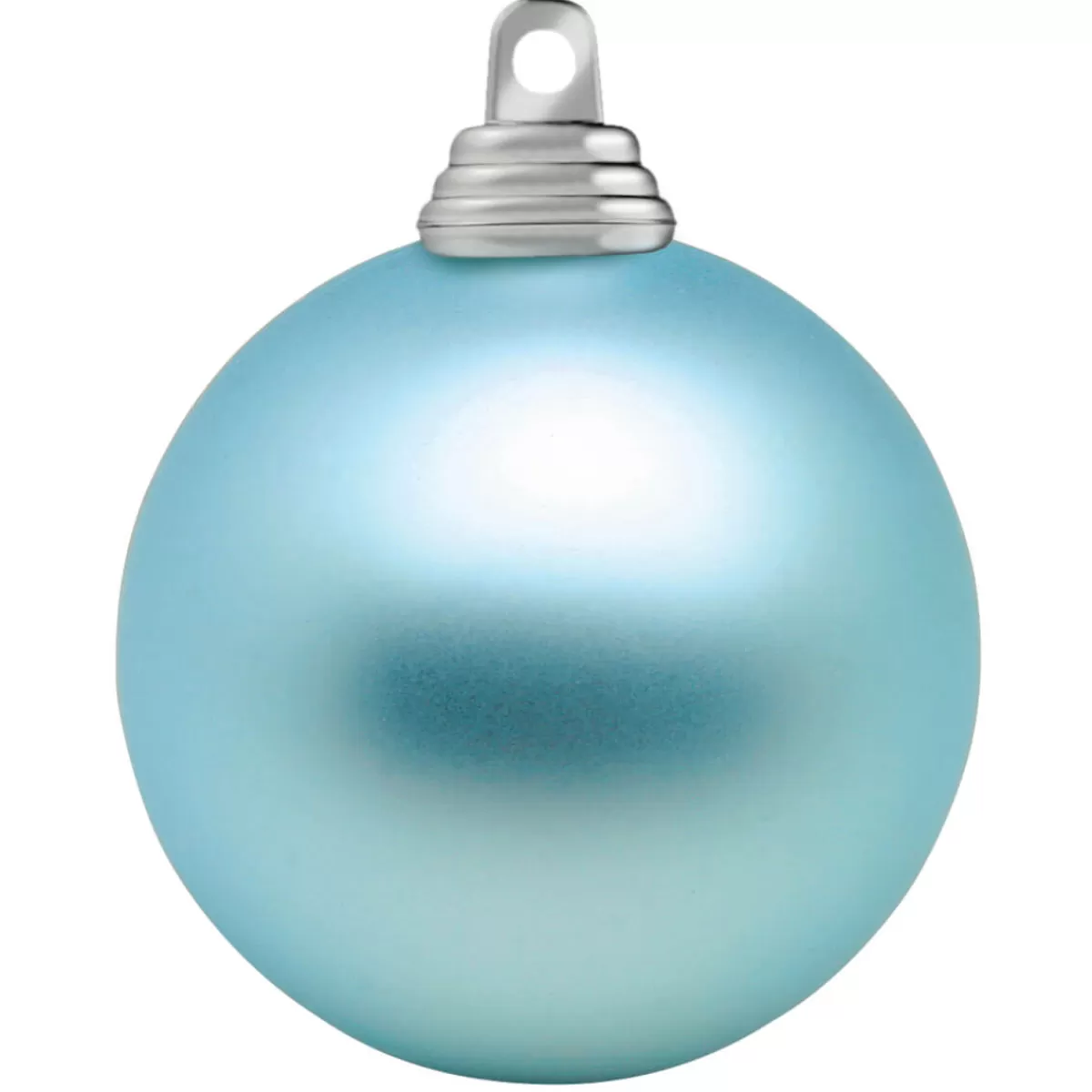 DecoWoerner Boules De Noël Clair, Mates, En Plastique Ignifugé, 6 Cm Ø - 24 Pièces