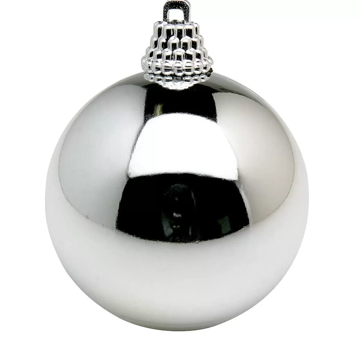 DecoWoerner Boules De Noël Brillantes En Plastique é, Ø 6 Cm - 24 Pièces