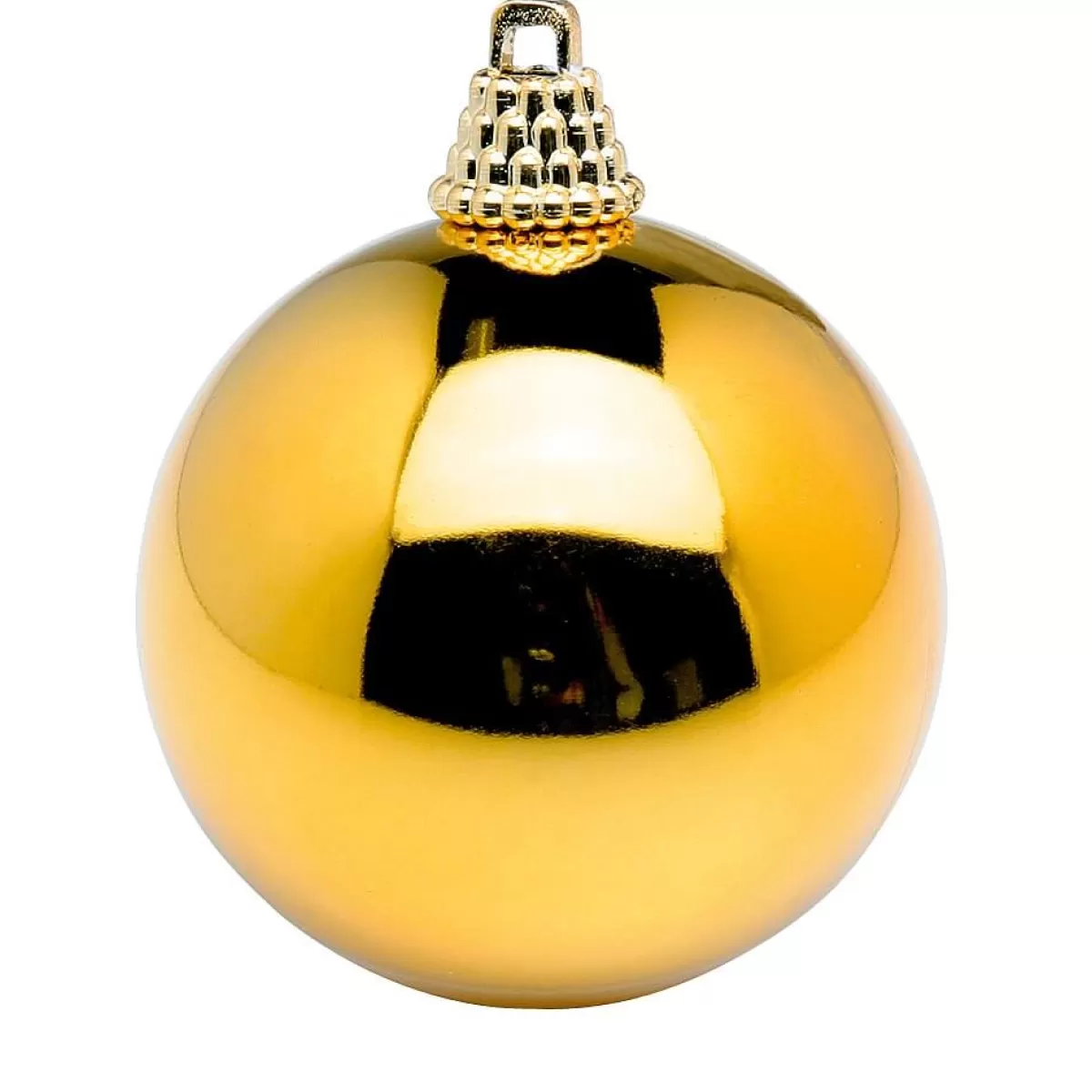 DecoWoerner Boules De Noël Brillantes En Plastique Dé Foncé, Ø 6 Cm - 24 Pièces