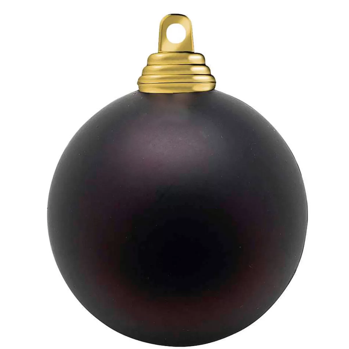 DecoWoerner Boules De Noël Brun Chocolat, Mates, En Plastique Ignifugé, 8 Cm Ø - 12 Pièces