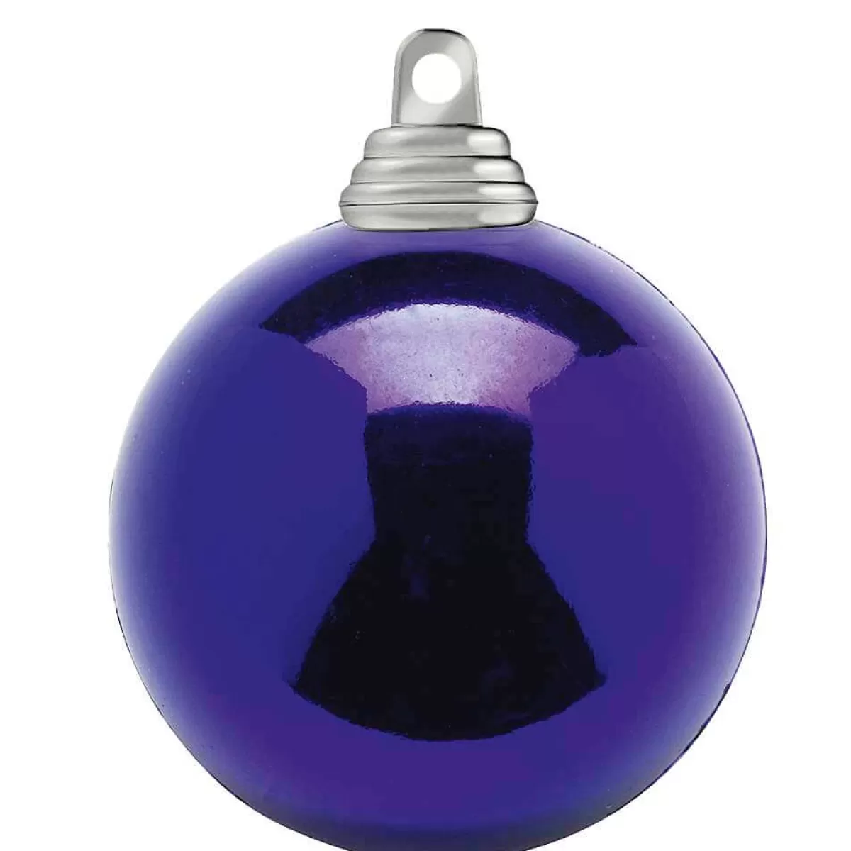 DecoWoerner Boules De Noël Lilas, Brillantes, En Plastique Difficilement Inflammable, 6 Cm Ø - 24 Pièces