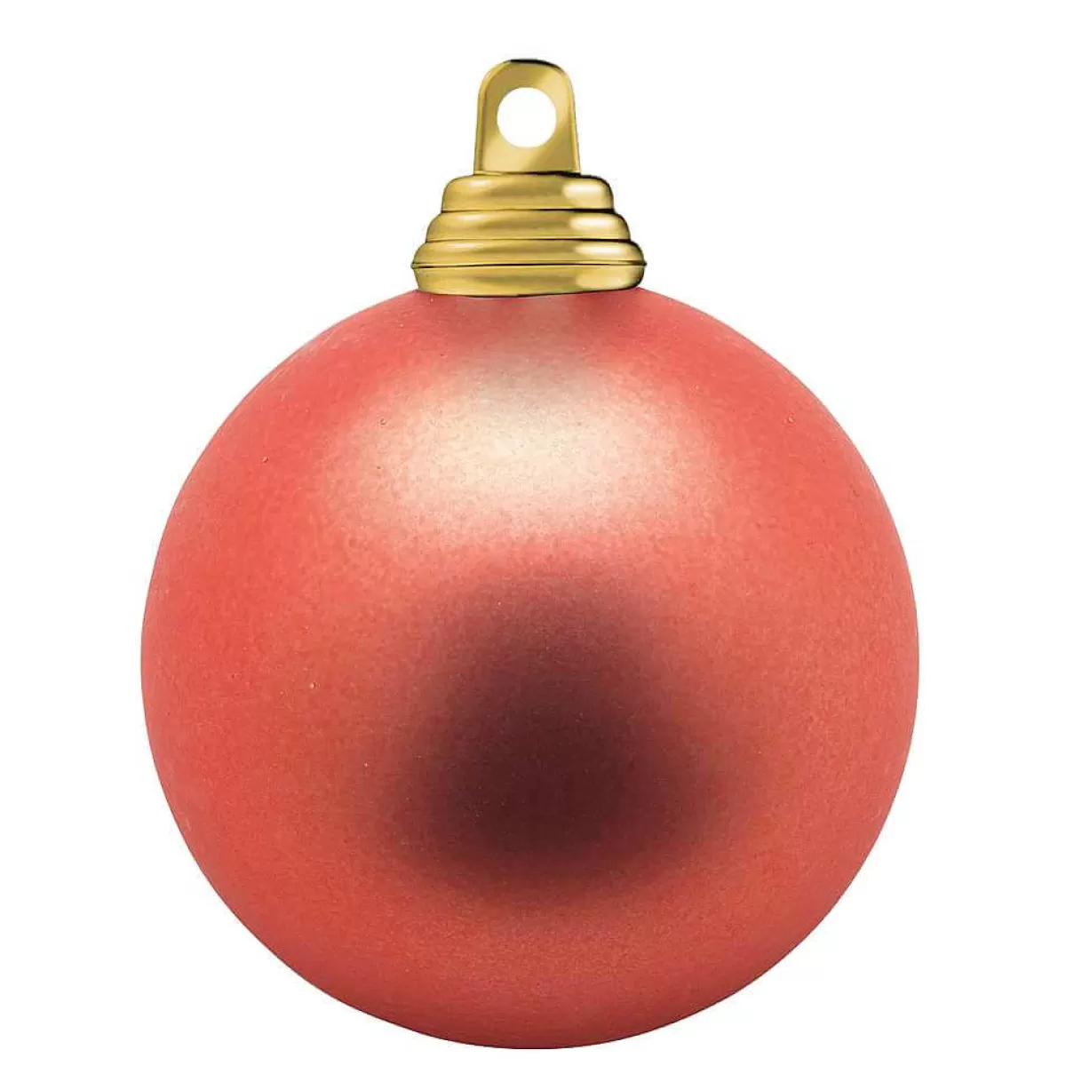 DecoWoerner Boules De Noël Cuivré, Mates, En Plastique Ignifugé, 6 Cm Ø - 24 Pièces