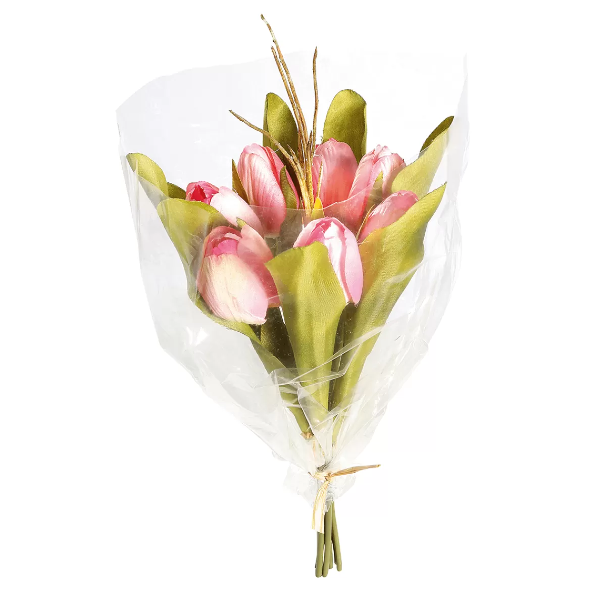 DecoWoerner Bouquet De Tulipes Artificielles , 30 Cm