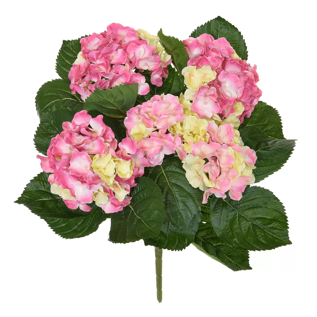 DecoWoerner Bouquet D'hortensias Artificiels s, Difficilement Inflammables 45 Cm