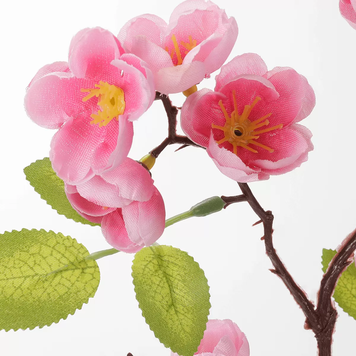 DecoWoerner Branche Artificielle De Cerisiers En Fleurs 2 Pièces 18 X 60 Cm