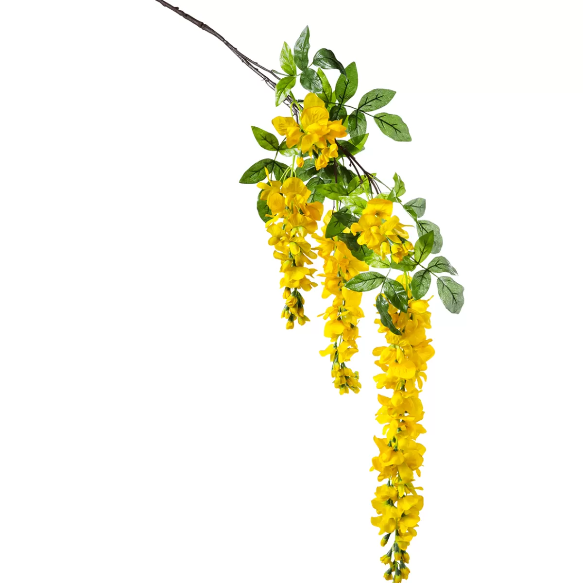 DecoWoerner Branche Artificielle Wisteria Laburnum, 140 Cm,