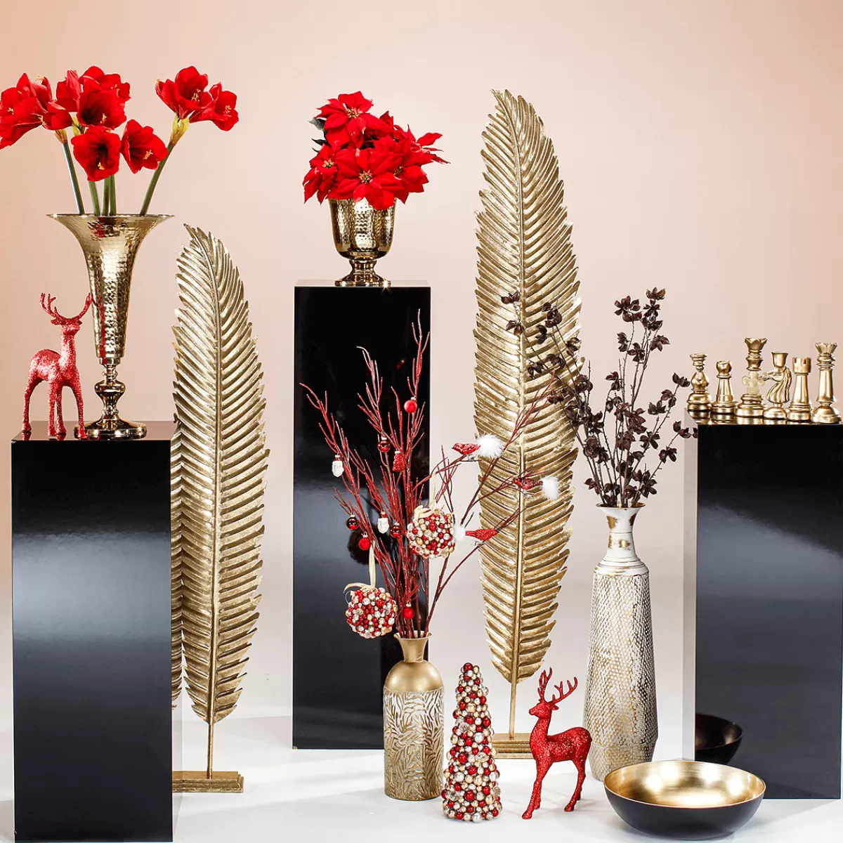 DecoWoerner Branche Décoration Branche Cornus 130 Cm