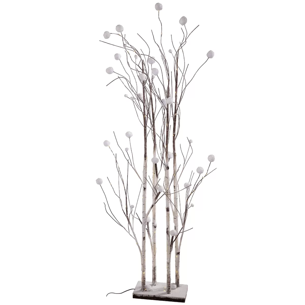 DecoWoerner Branches Lumineuses LED, LED Chaudes, 130 Cm