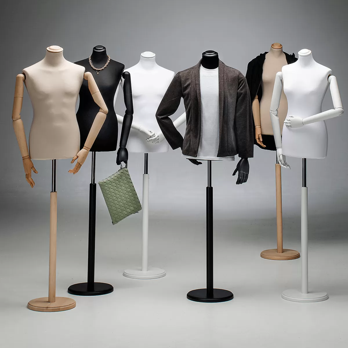 DecoWoerner Buste De Tailleur Homme, Buste 76 Cm, /