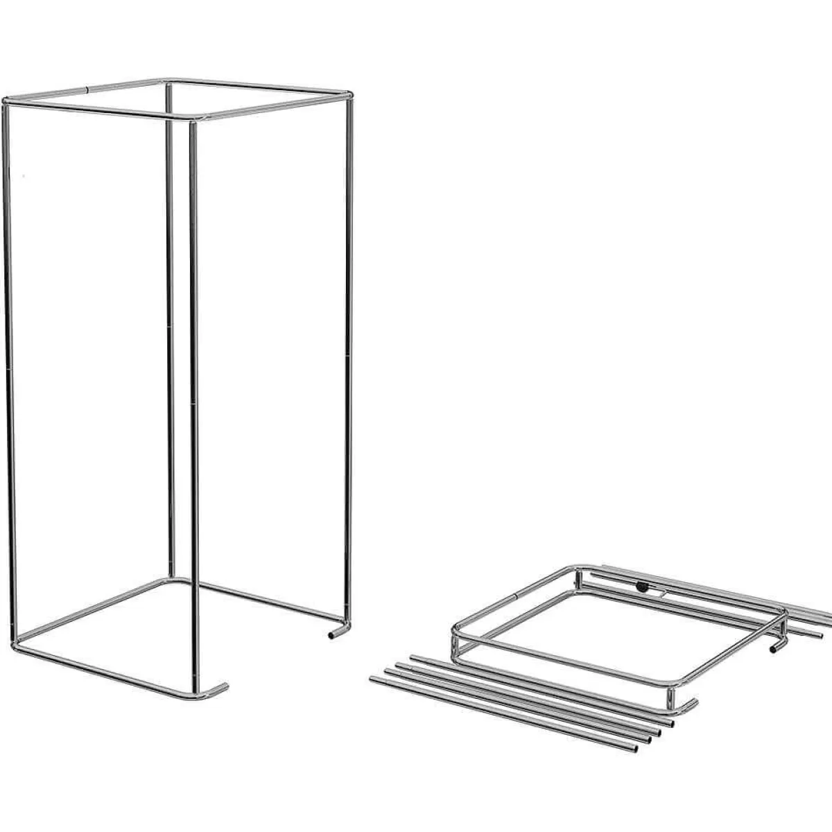 DecoWoerner Cabine D'essayage Autoportante, Haut. 200 Cm