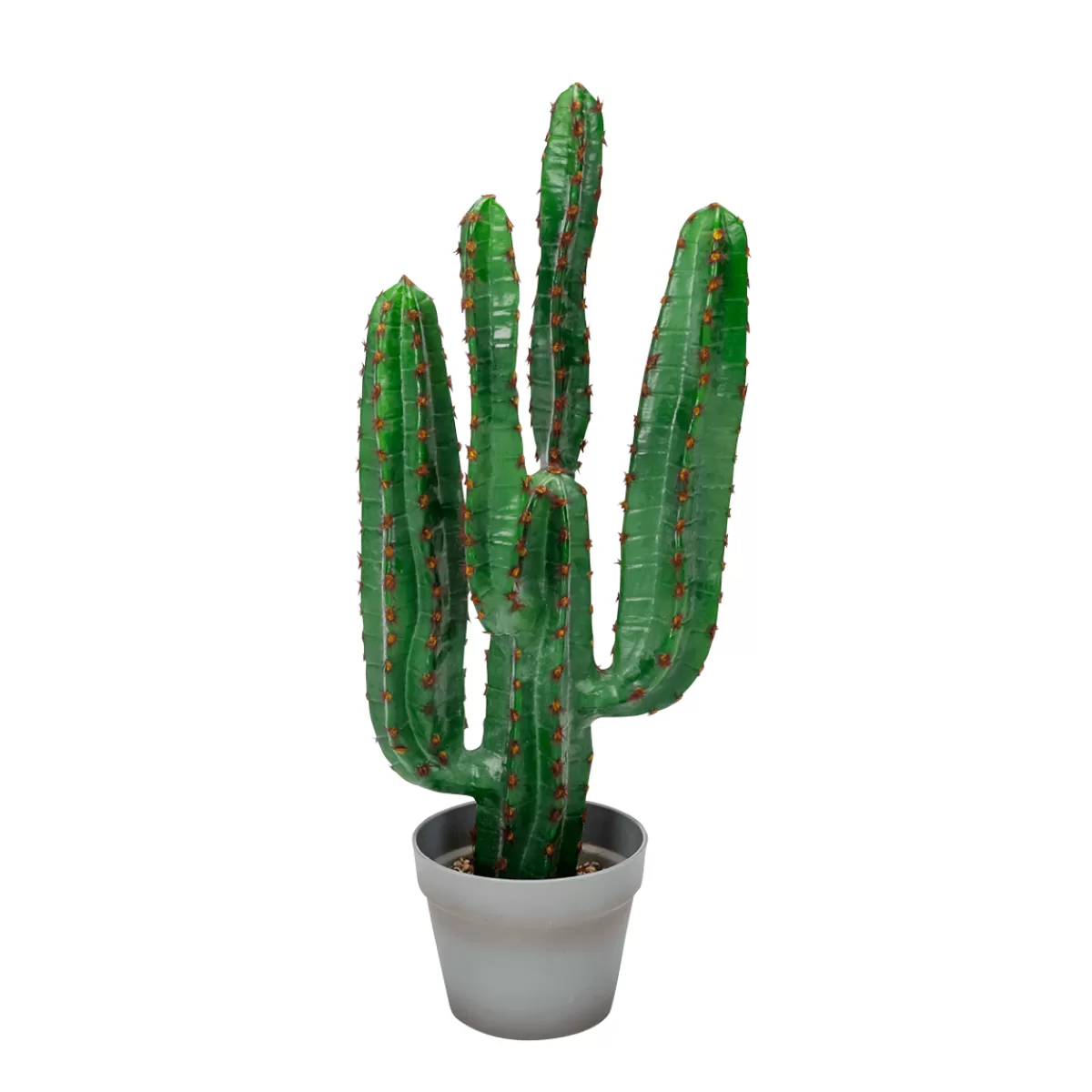 DecoWoerner Cactus Artificiel En Colonne Dans Un Pot, 70 Cm