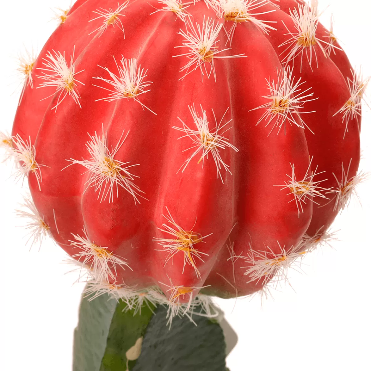 DecoWoerner Cactus Artificiel Fraise En Pot 35 Cm