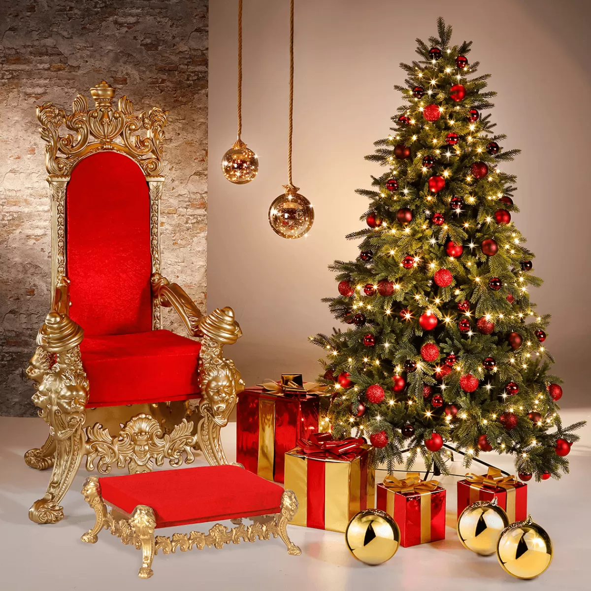 cadeau_de_nol_20_cm_or_avec_ruban_rouge_3-1.webp DecoWoerner Cadeau De Noël 20 Cm Avec Ruban Rouge