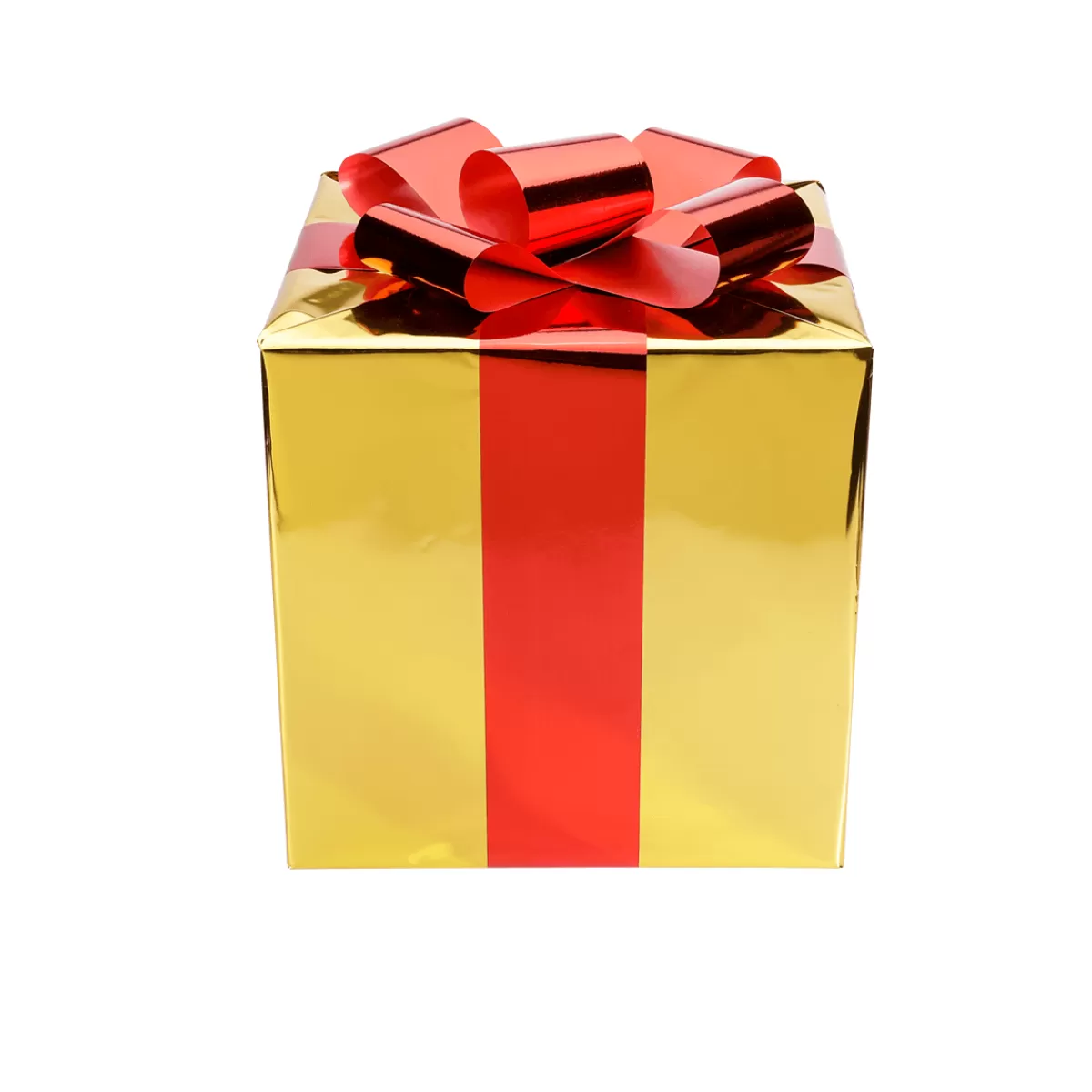 DecoWoerner Cadeau De Noël 30 Cm Avec Ruban Rouge