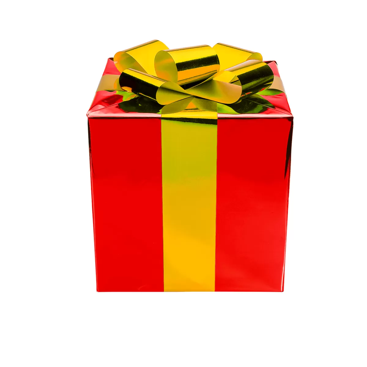 DecoWoerner Cadeau De Noël 40 Cm Avec Ruban Doré