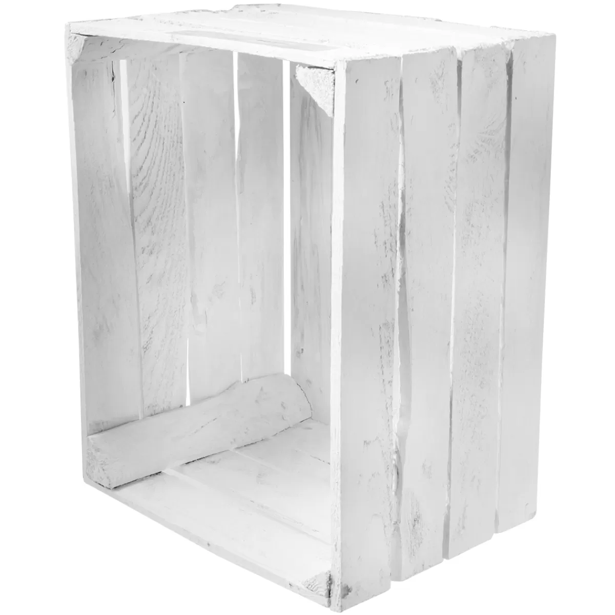 DecoWoerner Caisse En Bois Vintage Long. 50 Cm