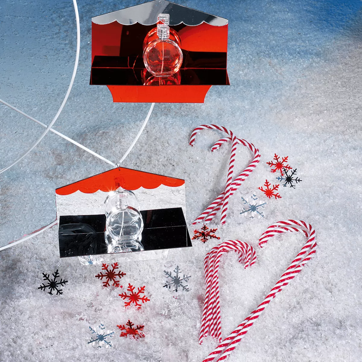 DecoWoerner Cannes En Sucre XXL Aliment Factice 5 Pces 40 Cm