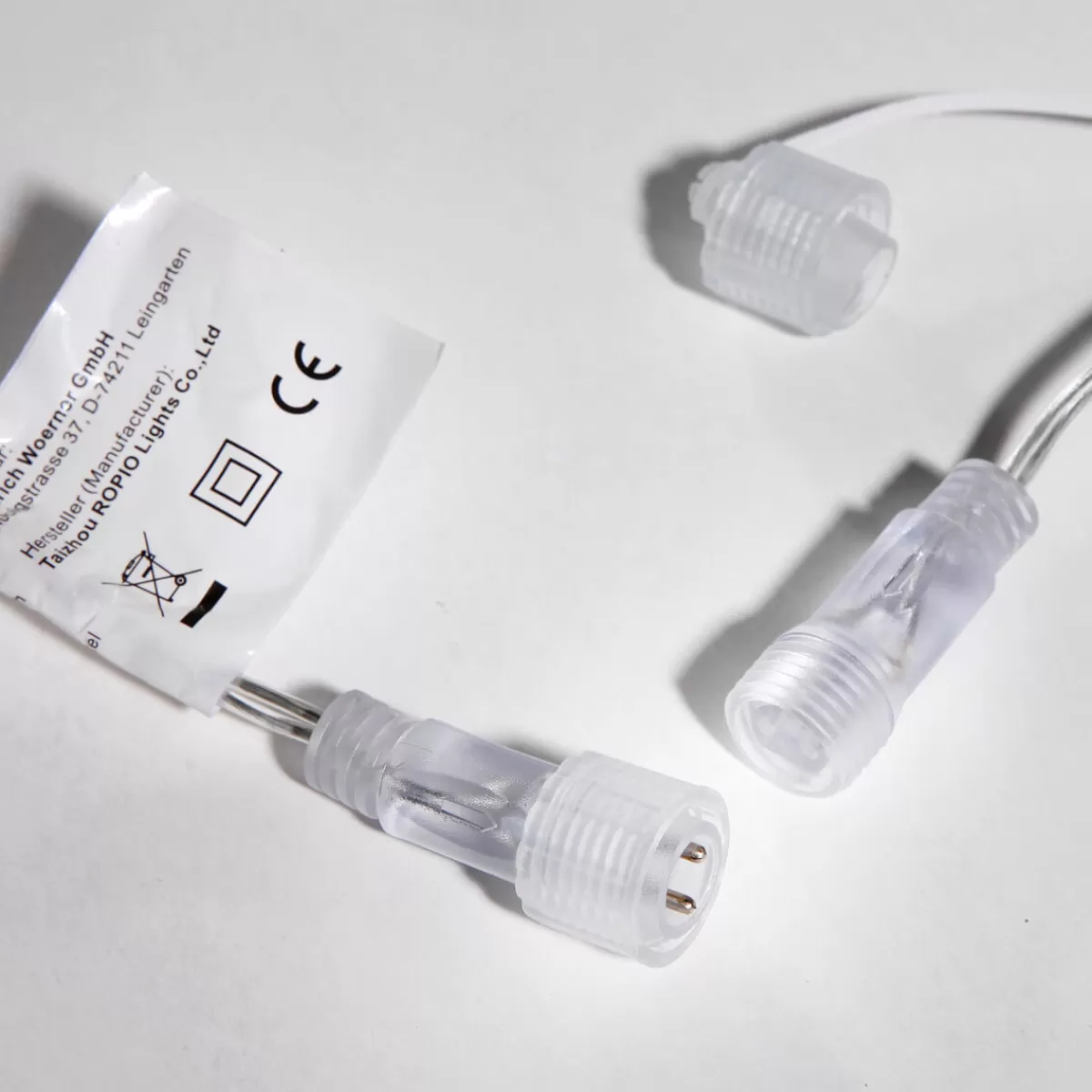 DecoWoerner Câble D’alimentation Pour Produits à LED Système IP 20, Transparent