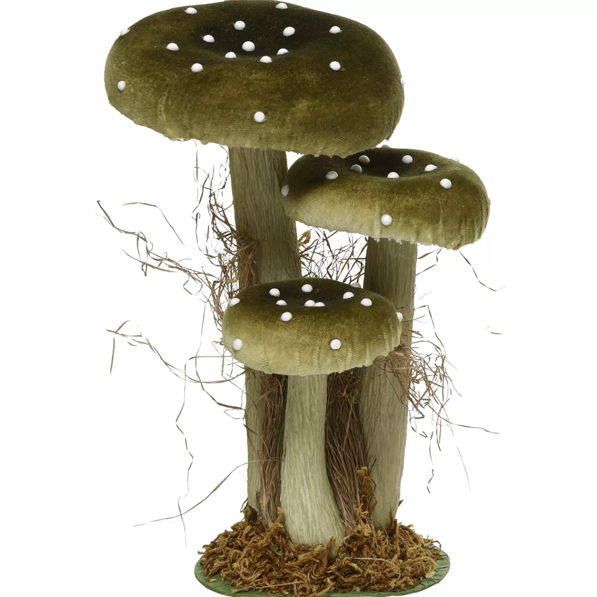 DecoWoerner Champignon Décoratif 26 Cm