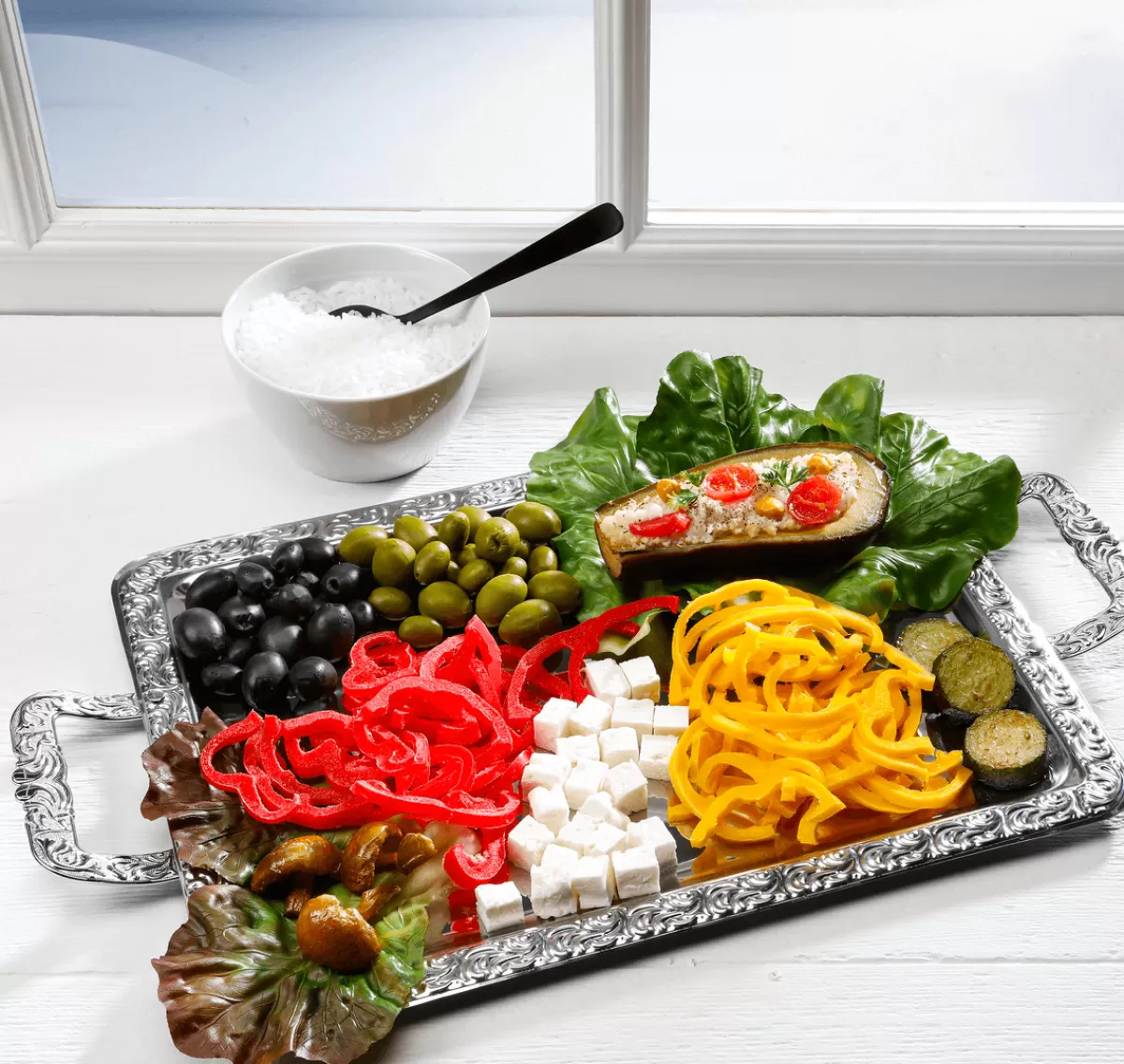 DecoWoerner Champignons Grillés Coupés En Deux 3 Pièces Aliments Factices 5 Cm