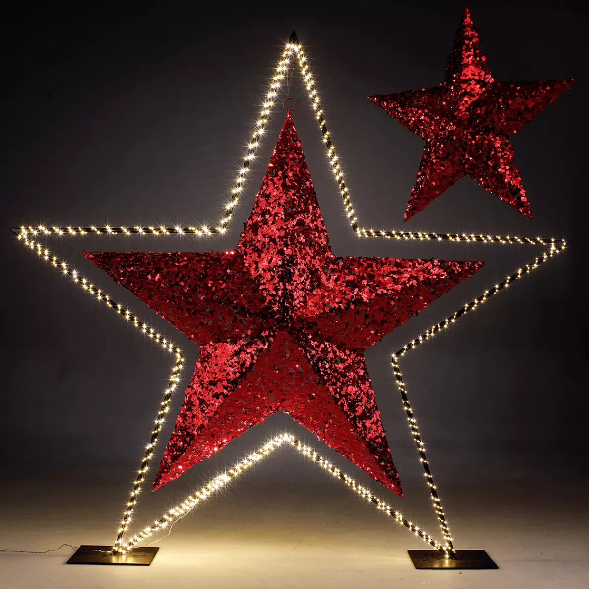 DecoWoerner Chaîne Lumineuse à Fil à LED Feu D’artifice Pour L’ext., 100 LED, 6 M