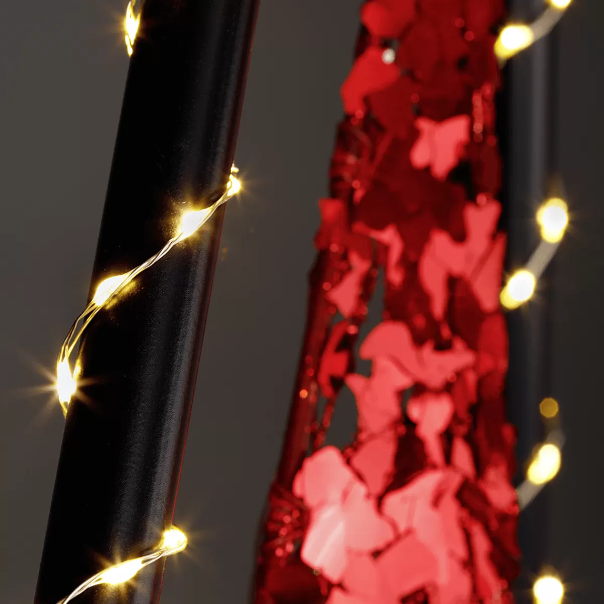 DecoWoerner Chaîne Lumineuse à Fil à LED Feu D’artifice Pour L’ext., 100 LED, 6 M