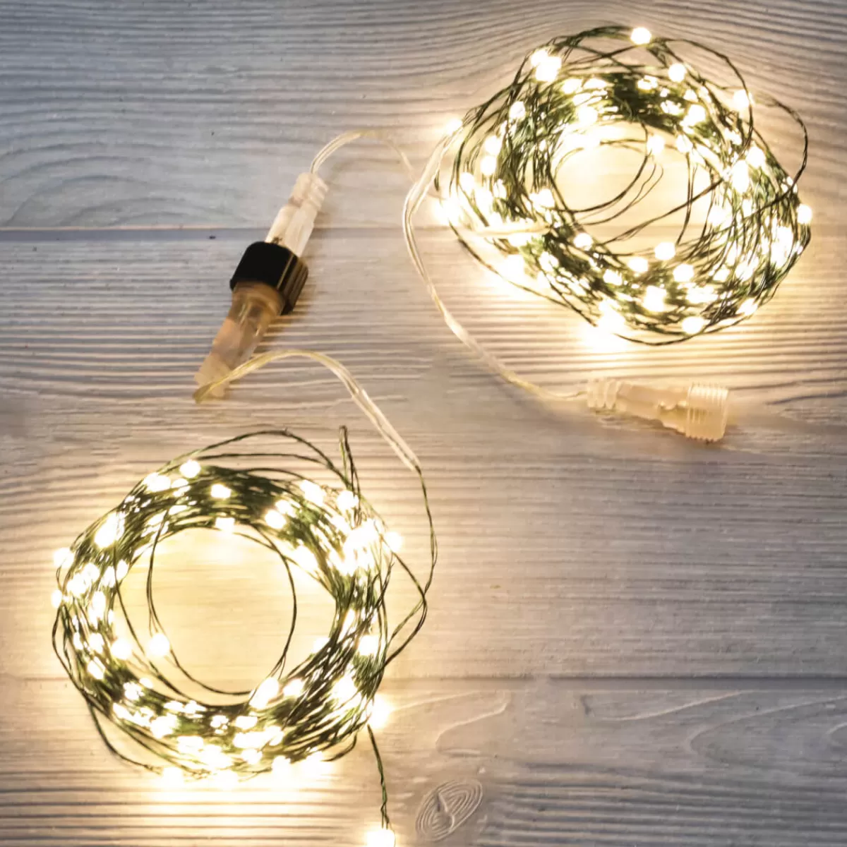 DecoWoerner Chaîne Lumineuse à Fil LED XL Séparable Pour L’ext., 200 LED, 20 M