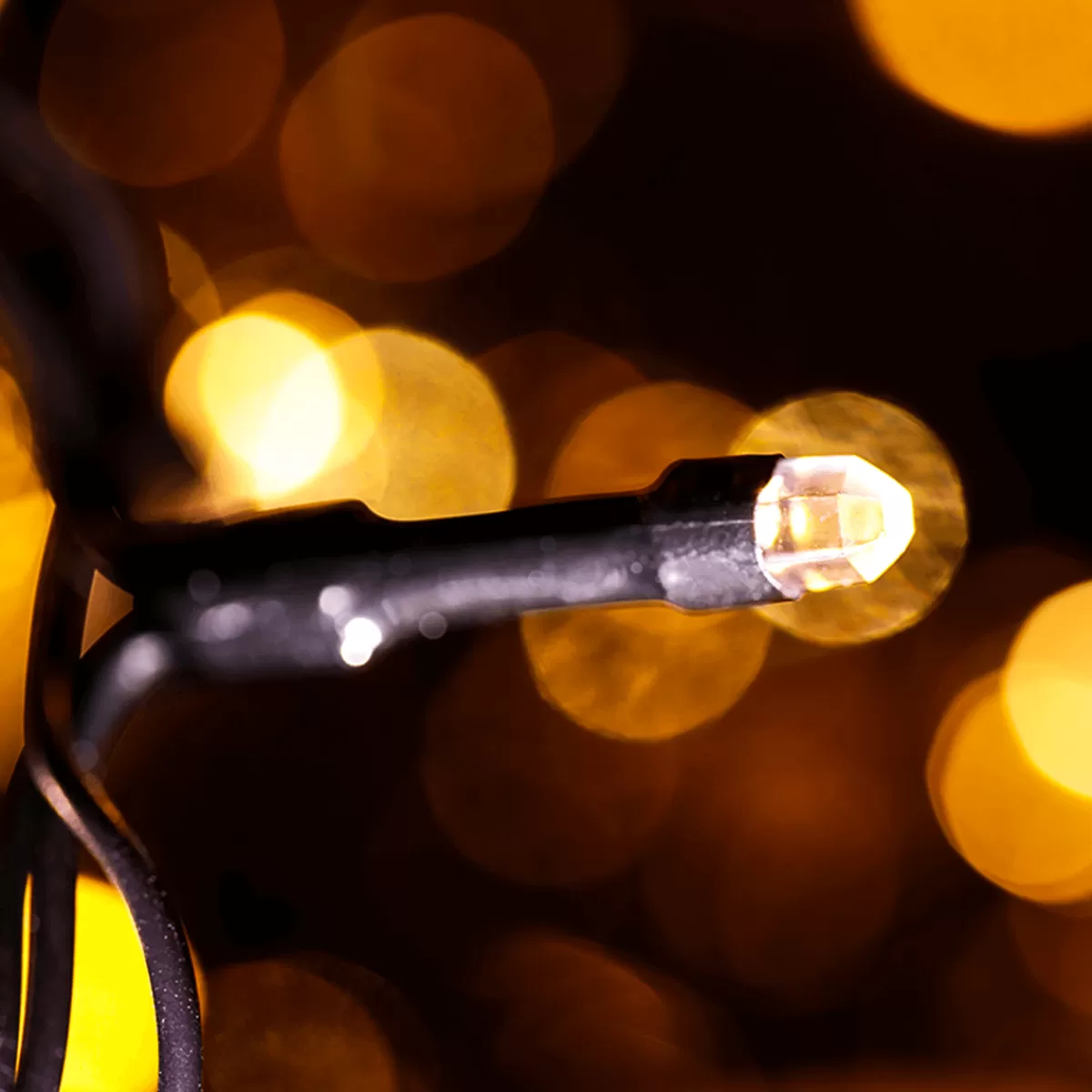 DecoWoerner Chaîne Lumineuse à Piles Clignotantes Avec Minuterie, Pour L'extérieur, 15 M