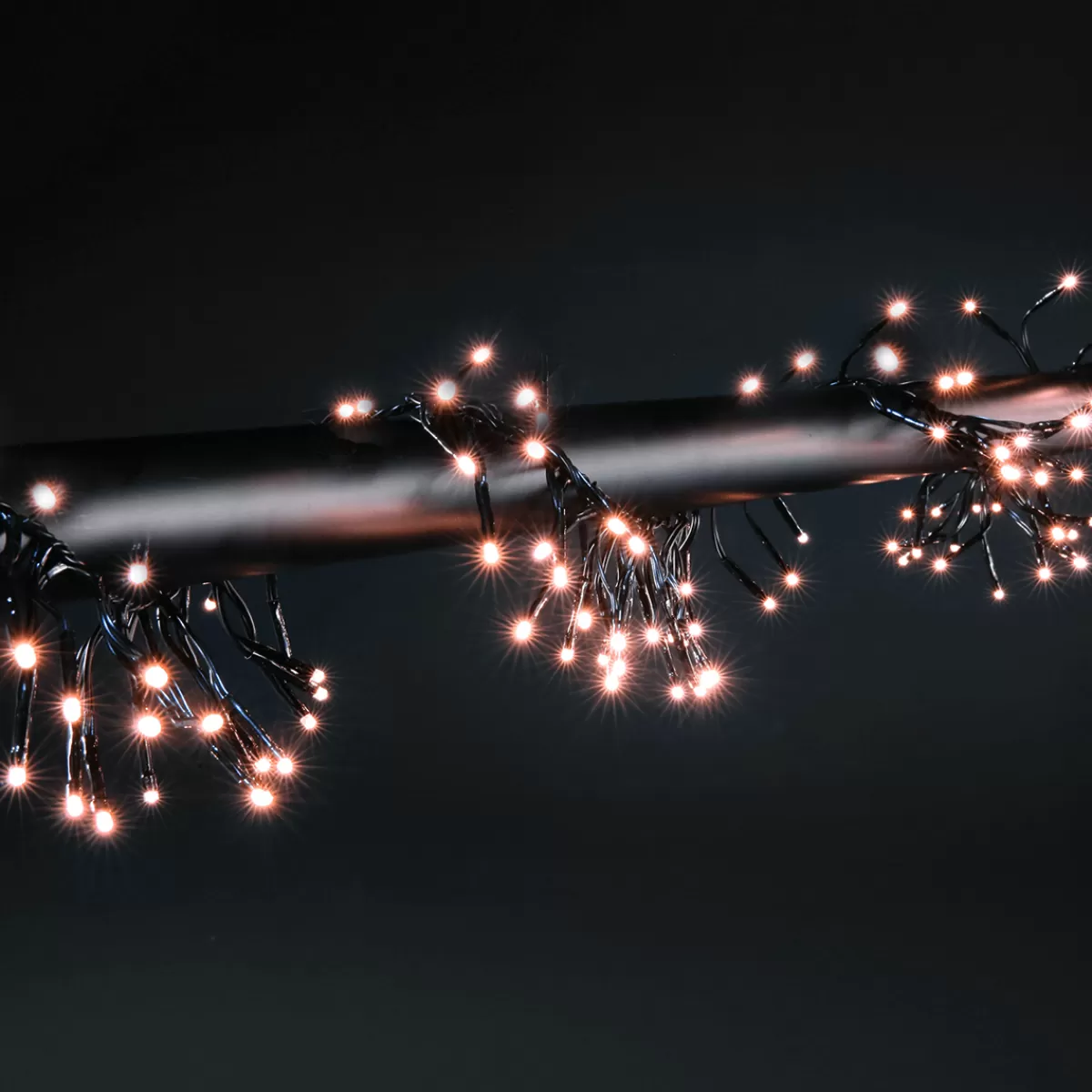 DecoWoerner Chaîne Lumineuse LED Clignotante Avec Minuterie, Pour L'extérieur, 10 M