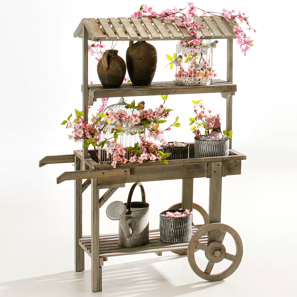 chariot_vintage_haut_130_cm_4.webp DecoWoerner Chariot Vintage Haut. 130 Cm