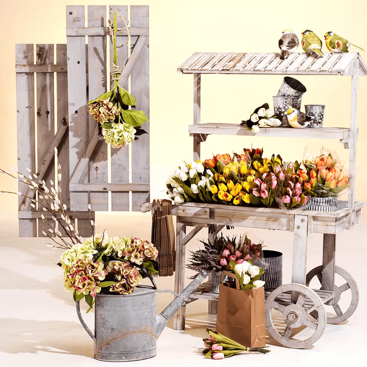 chariot_vintage_haut_130_cm_6.webp DecoWoerner Chariot Vintage Haut. 130 Cm