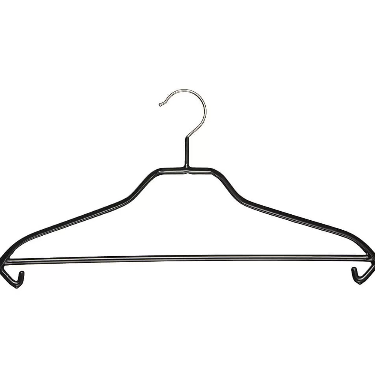 DecoWoerner Cintre Avec Barre Anti-glisse 40 Cm, , 1 Carton A´50 Pces