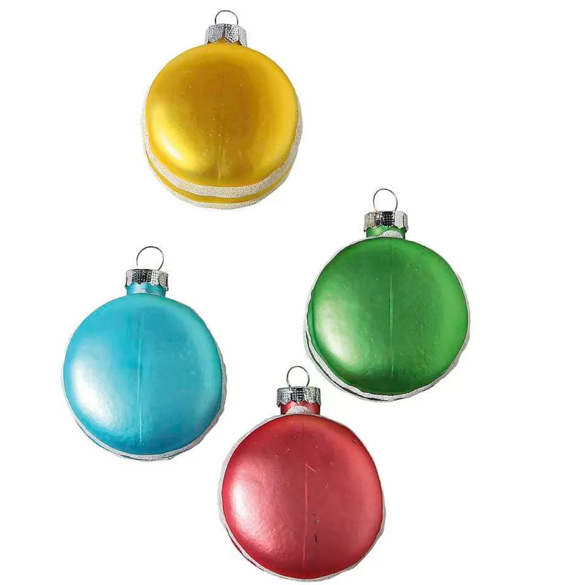 DecoWoerner Cintre Pour Arbre De Noël Macarons, 4 Pces